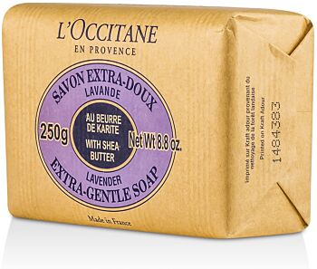 L'OCCITANE Extra-Gentle Soap, Shea Lavender, 250g