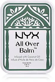 NYX Professional Makeup All Over Balm Infused With Coconut Nut Oil, 25g