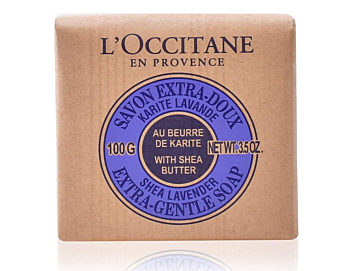 L'OCCITANE Extra-Gentle Soap, Shea Lavender, 100 g