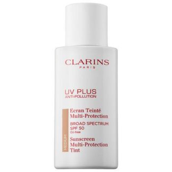 CLARINS UV Plus Anti-Pollution Sunscreen Multi-Protection Tint SPF 50, Medium, 50ml