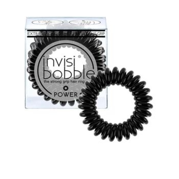 INVISIBOBBLE Power Strong Grip Hair Ring- True Black