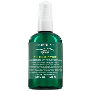 KIEHL'S Oil Eliminator Refreshing Shine Control Toner For Men, 125ml