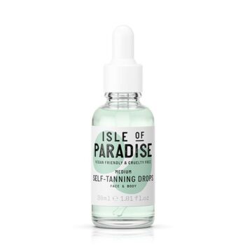 ISLE OF PARADISE Self Tanning Drops, Medium, 30ml